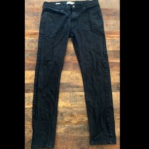 Black Skinny Topman Pants